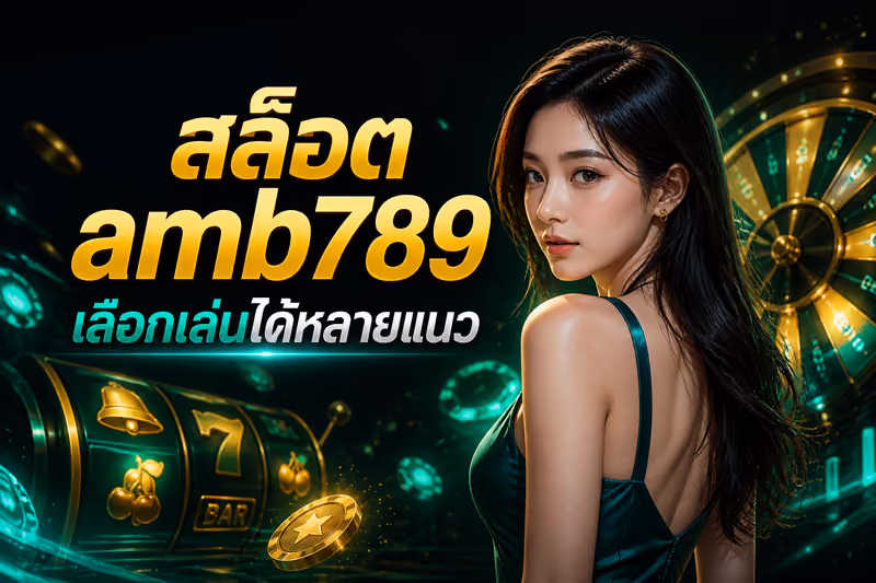 สล็อต amb789 เลือกเล่นได้หลายแนว